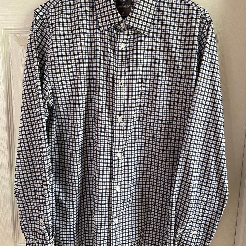 Bluffworks Meridian - Highland Grey Check - M